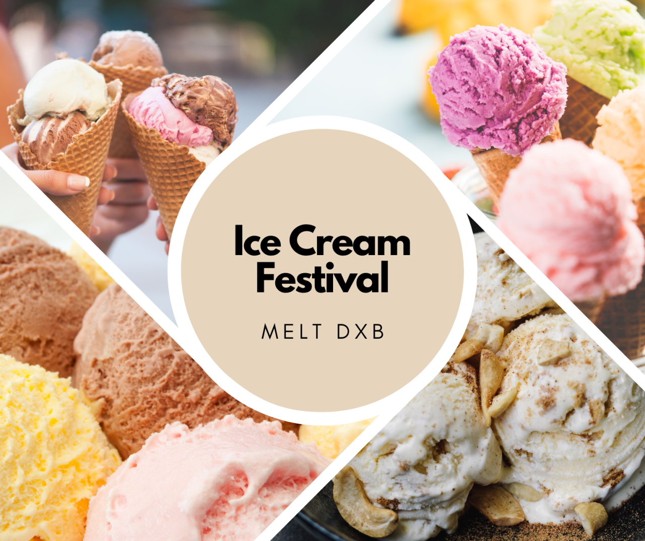 Melt DXB: Dubai Is Hosting an Ice Cream Festival Till the End of August.