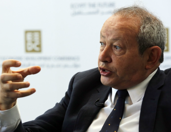 Naguib Sawiris Garners Attention for Tweeting a Remedy to the Public Sector's Losses.d